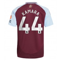 Aston Villa Boubacar Kamara #44 Hemmatröja 2024-25 Korta ärmar